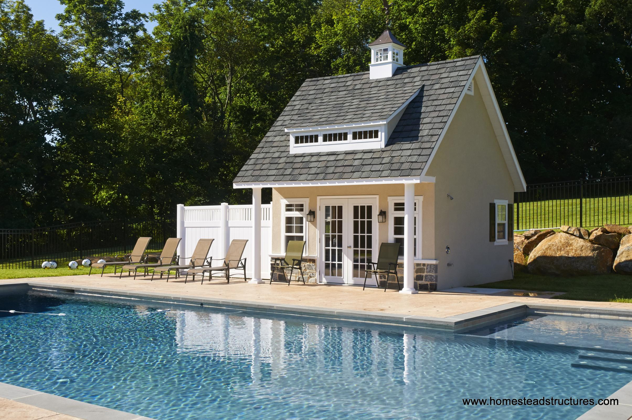 Heritage Pool House Homestead Structures